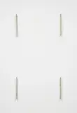 Richard Aldrich, Untitled, 2009, oil, wax, wood, linen on cut linen