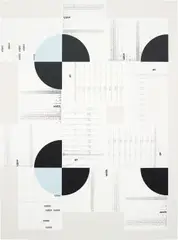 Michael Riedel, 7, 2011, silkscreen on linen