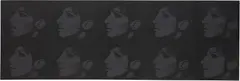 Deborah Kass, 10 Black Barbras (Jewish Jackie Series), 1992, silkscreen, polymer paint on canvas