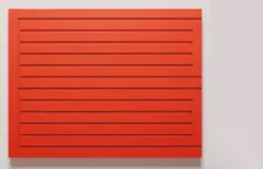 Donald Judd, Untitled (woodblock, 89-32), 1989, oil on wood