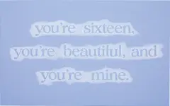 You're Sixteen, You're Beautiful and You're Mine by Ricci Albenda, 2010, acrylic on canvas panel, sold Oct 2015
