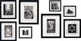 Robert Longo, Eight works: (i) Procession; (ii) Mark & Wayne; (iii) Explosion; (iv) Patrol; (v) Betty; (vi) Train; (vii) Mickey; (viii) Jewish Star; from the series Magellan, 1996, charcoal, graphite, ink and chalk on vellum