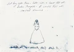 Crushed Dreams by Tracey Emin, 2009, monoprint on paper, sold Oct 2015