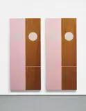 Gary Hume, In the Home (Twice) I, 2005, gloss paint on wood panel
