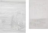 Gerhard Richter, Two works: (i) 8.4.1999 (1); (ii) 8.4.1999 (2), 1999, graphite on paper