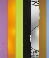 Untitled by Anselm Reyle, 2007, mixed media on canvas, sold Oct 2015