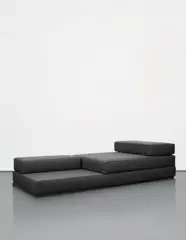 Bundschuh #4 by Cosima von Bonin, 2003, wood, wool, felt, cushions, offered Oct 2015