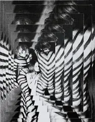 Carol Bove, Strawberries Need Rain (After Dark Photo Collage), 2003, photograph collage