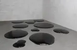 Ai Weiwei, Oil Spills, 2006, porcelain, in 10 parts