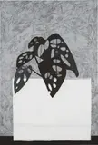 Jonas Wood, Big BW 2, 2009, ink and coloured pencil on paper