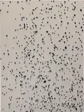 Lucien Smith, Those whose love burns, dare not; the love of those who dare, burns not, 2012, acrylic on unprimed canvas