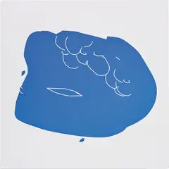 Before Science by Jeff Elrod, 1999, acrylic on canvas, sold Oct 2015