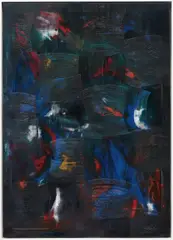Artex Painting by Dan Rees, 2012, oil on canvas, in an artist's frame, sold Oct 2015