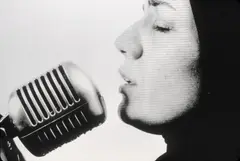 Shirin Neshat, Mystified, 1997, gelatin silver print and ink