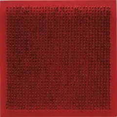 Tableau Clous by Bernard Aubertin, 1970, nails, acrylic paint, wood; framed, offered Oct 2015