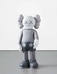 Grey Companion by Kaws, 2007, painted cast vinyl, sold Dec 2015