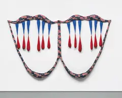 Sterling Ruby, Double Vampire 5, 2011, fabric and fibre