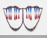 Sterling Ruby, Double Vampire 5, 2011, fabric and fibre