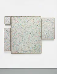 Dan Rees, Untitled (Execution of Maximilian), 2011, plasticine on wood, in artist's frame (in four parts)