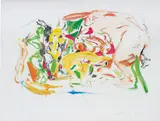 Cecily Brown, Untitled, 1999, monotype