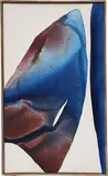 Phenomena Stripe by Paul Jenkins, 1962, oil on canvas, in artist's frame, sold Dec 2015