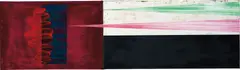 David Reed, 180-2, 1981-83, oil on linen
