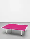 Yves Klein, 'Table rose', editioned 1963, rose pigment, acrylic, glass, steel, wood