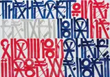 RETNA, Untitled, 2011, acrylic on canvas