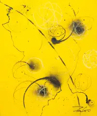 Futura 2000, Rewind 1, n.d., spray paint and acrylic on canvas