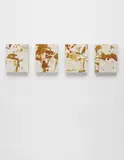 Erik Lindman, Untitled, 2012, adhesive, paper, synthetic polymer emulsion on wood panel