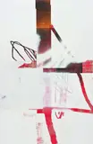Antoine Puisais, The Arousers, 2014, filler, acrylic, screen-printing and epoxy resin on panel