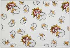 Philip Colbert, Large Popcorn, 2014, sequins and bead embroidery on canvas