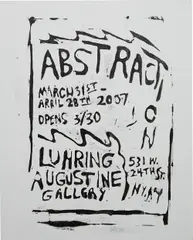 Untitled by Josh Smith, 2007, acrylic on canvas, offered Dec 2015