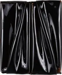 Untitled 5150 by Daniel Turner, 2011, bitumen emulsion, vinyl, wood, sold Dec 2015