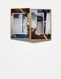 Brendan Fowler, Fall 2011 (White Flats Drying 2, White Flats Drying 1, White Flats Drying 3), 2011, archival inkjet prints, wood frames, Plexiglas