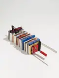 Kendell Geers, A Carnival of Revolution, 2003, 27 books and clamp