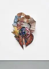 Ashte Roth by Nadine M. DeLawrence, 1987, painted aluminium, offered Dec 2015