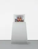 Mariko Mori, Miko No Inori (Mirage), 1996, digital photo, glass, Plexiglas stand