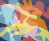 Lyle Starr, Red Rover, 2004, acrylic on canvas