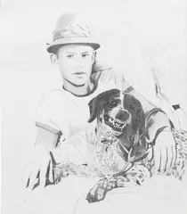 Christoph Schmidberger, I Will Never Do That Again, 2006, graphite on paper