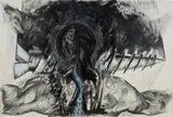 Gloria Lorenzo, Untitled, 1994, ink, graphite and pencil on paper