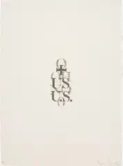 Kenneth Goldsmith, Untitled, 1992, graphite on paper