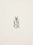 Kenneth Goldsmith, Untitled, 1992, graphite on paper