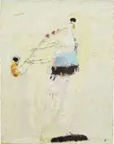 Gia Gugushvili, Saxsaponist, 2006, oil and graphite on canvas