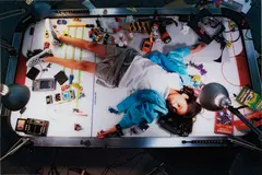 Luis Gispert, Photograph from Smother (Air Hockey), 2006-7, c-print Diasec mounted