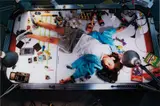 Luis Gispert, Photograph from Smother (Air Hockey), 2006-7, c-print Diasec mounted