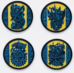 Roman Minin, Self-Sufficiency Complex, 2014, ultraviolet print foam on cardboard