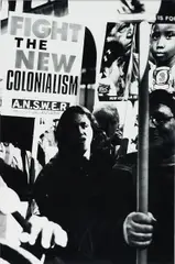Josephine Meckseper, Untitled (The World STILL Says No to War, March 20, '04, NYC, Fight the New), 2004, silver gelatin print