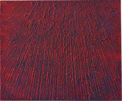 Seam by Melanie Comber, 2014, oil and pigment on canvas, offered Dec 2015