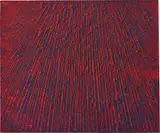 Melanie Comber, Seam, 2014, oil and pigment on canvas